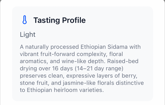 Ethiopia Heart Eyes 12oz (Light)