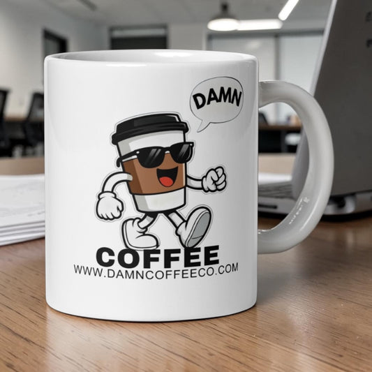 DAMN Coffee Mug (white)