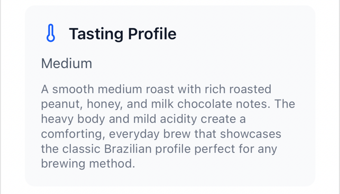 Brazil Honey I’m Home 12oz (Medium)